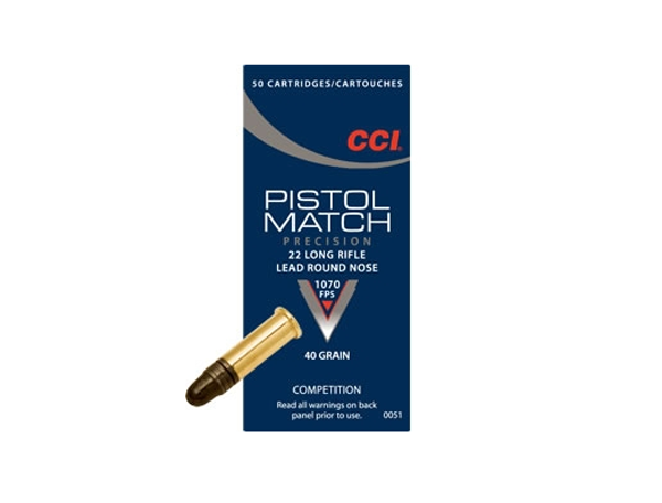 CCI 0051 22LR PSTL MTCH 50 - Carry a Big Stick Sale
